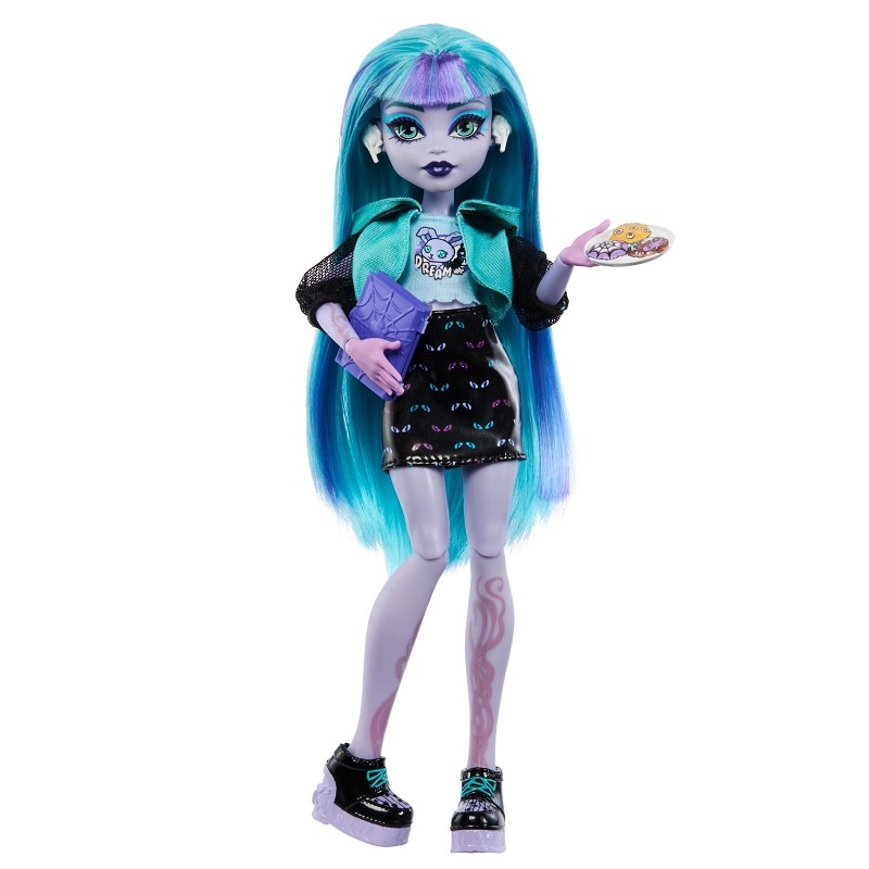 Monster High Twyla Skulltimate Secrets Neon Frights HNF82 Mattel Puppe – Bild 2