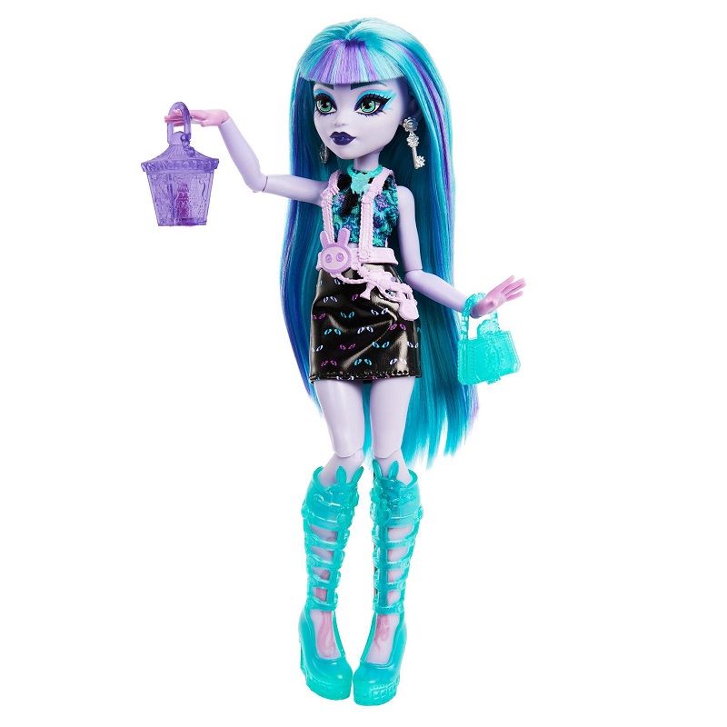 Monster High Twyla Skulltimate Secrets Neon Frights HNF82 Mattel Puppe – Bild 5
