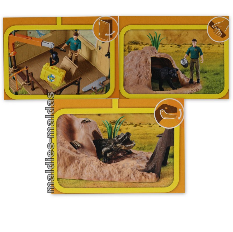 Schleich Wild Live Abenteuerstation 42507 – Bild 5