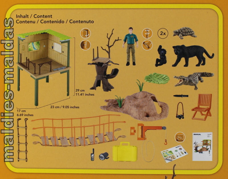 Schleich Wild Live Abenteuerstation 42507 – Bild 6