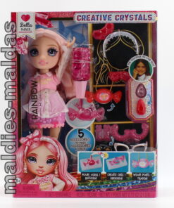 Rainbow High Bella Parker Creative Crystals Spielset 121367EUC Doll Puppe
