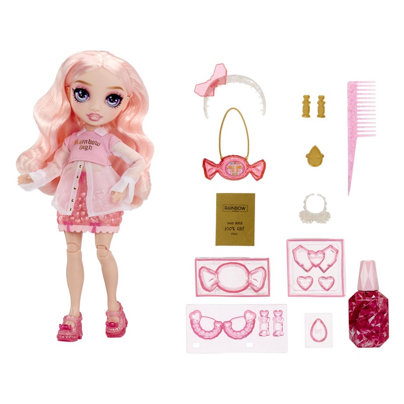 Rainbow High Bella Parker Creative Crystals Spielset 121367EUC Doll Puppe – Bild 6