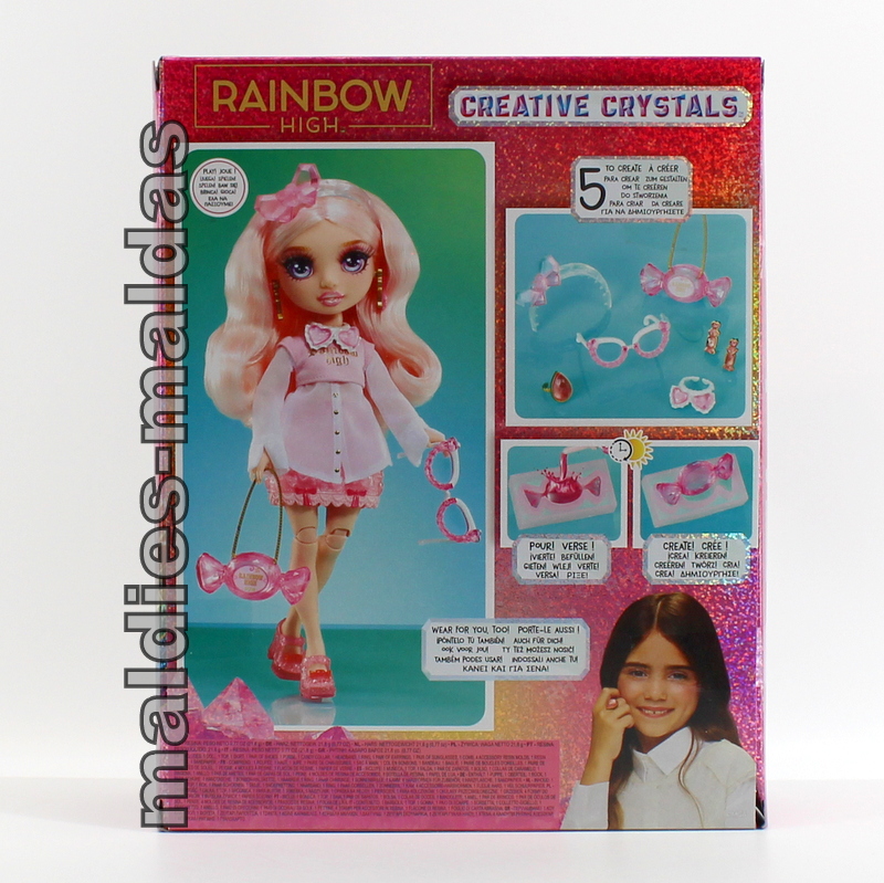 Rainbow High Bella Parker Creative Crystals Spielset 121367EUC Doll Puppe – Bild 9