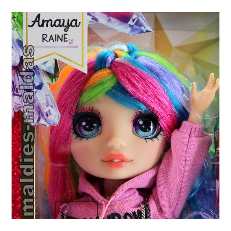 Rainbow High Amaya Raine Creative Crystals Spielset 121411EUC Doll Puppe – Bild 8
