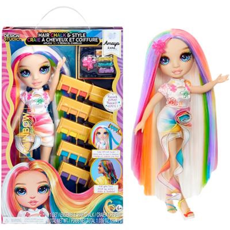 Rainbow High Amaya Raine Hair Play Doll Haare Spielset 526780EUC – Bild 2