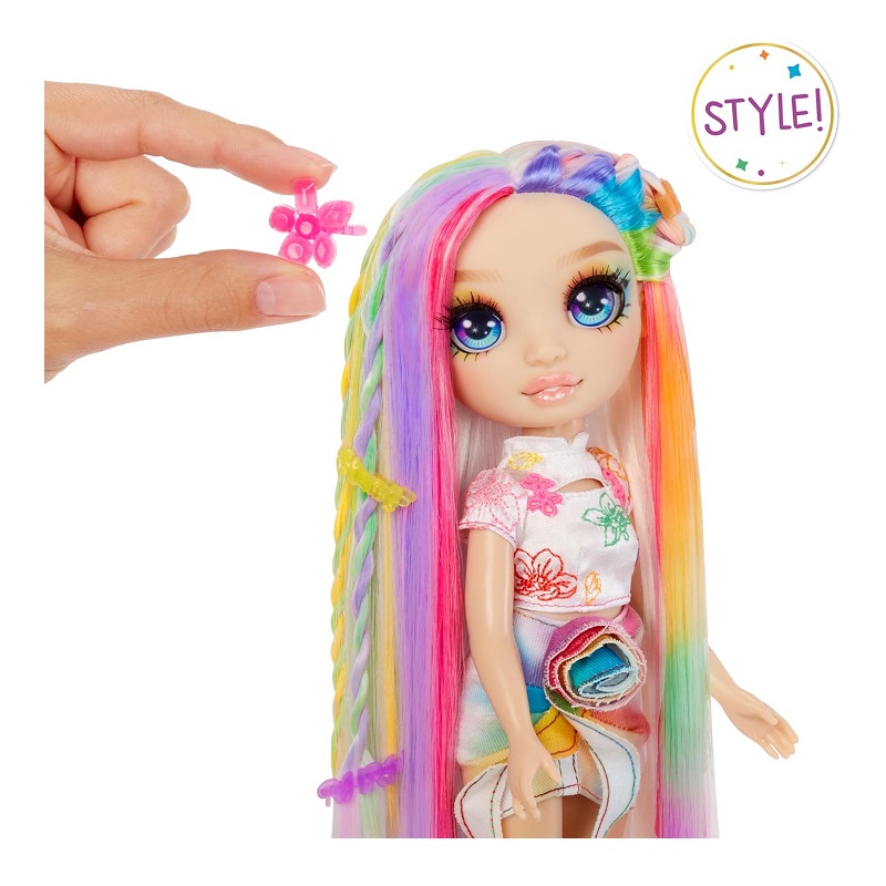 Rainbow High Amaya Raine Hair Play Doll Haare Spielset 526780EUC – Bild 6