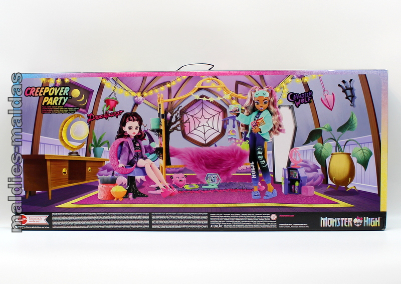Monster High Creepover Party Spielset mit Clawdeen Wolf und Draculaura HPW80 – Bild 13