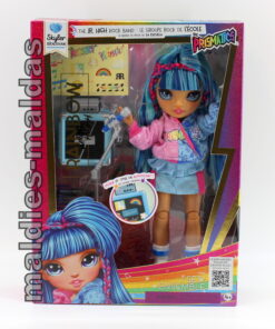 Rainbow High Junior High Skyler Bradshaw Rock Band The Prismatics 565215EUC Puppe Doll