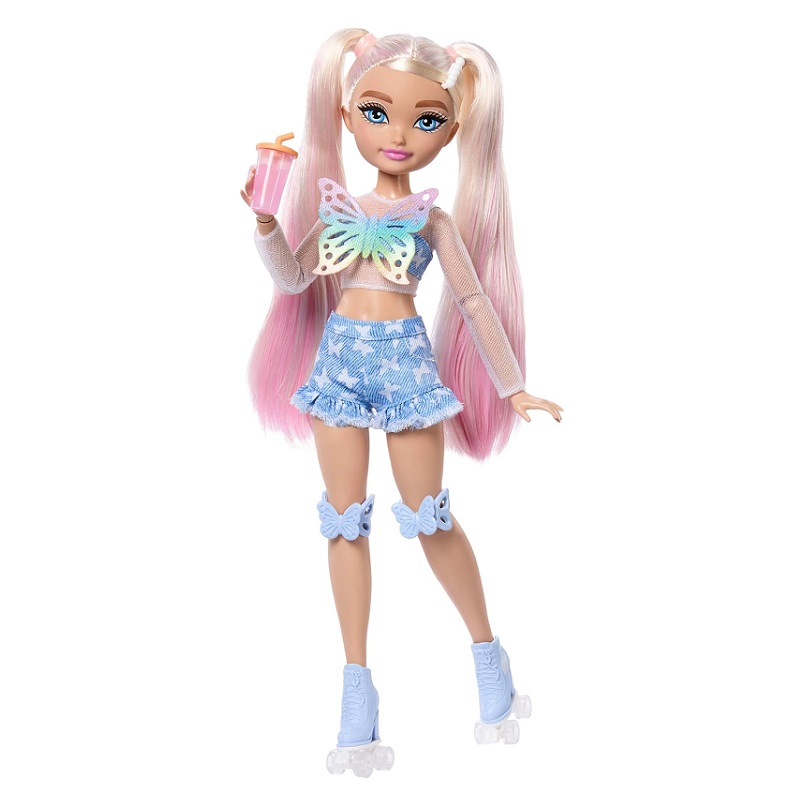 Barbie Dream Besties Malibu Skate Party JFX96 Puppe Doll Spielset – Bild 2