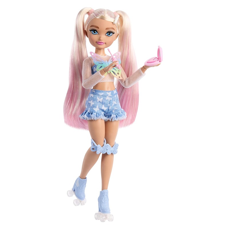 Barbie Dream Besties Malibu Skate Party JFX96 Puppe Doll Spielset – Bild 6