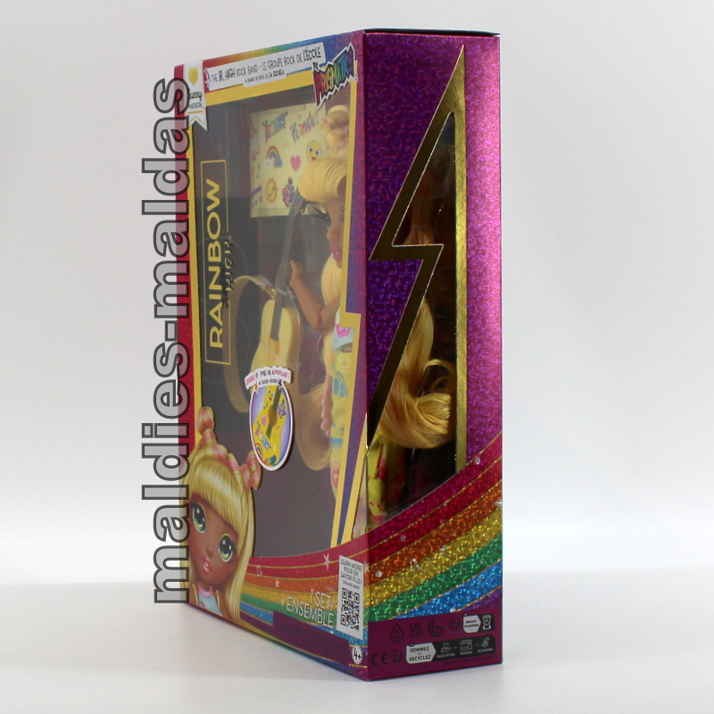 Rainbow High Junior High Sunny Madison Rock Band The Prismatics 565628EUC – Bild 4